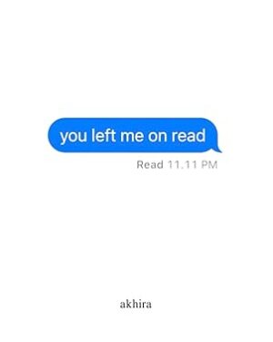 خرید کتاب you left me on read