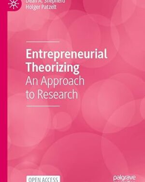 خرید کتاب Entrepreneurial Theorizing: An Approach to Research