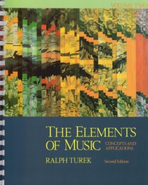 خرید کتاب The Elements of Music: Concepts and Applications, Vol. 2 2nd Edition