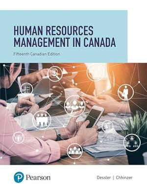 دانلود کتاب Human Resources Management in Canada, Canadian Edition