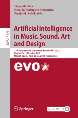 دانلود کتاب Artificial Intelligence in Music, Sound, Art and Design